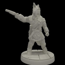 horselander 15mm escala tampo mesa fantasia jogos miniaturas rpg Escócia unicórnio guerra Guerreiro cavalo escocês miniatura scifi tabuleiro viajante jogo mito esquisito 3d print model - Mito3D