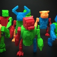 Robomorphs Teile Kompendium Spielzeuge Spiele 3d print model - Mito3D