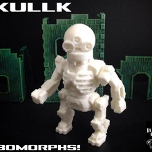 Skullk Robomorph giocattoli Giochi azione Android bambini fantasia figura ragazzi robot giocattolo mecha scifi mech bot cyborg scienza finzione 3d print model - Mito3D