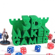 3d criador jogador logotipo ventilador arte fantasia jogos rpg miniatura scifi jogo tabuleiro tampo mesa guerra 28mm blog vou Multiverse continuum 3DMakergamer 3d print model - Mito3D