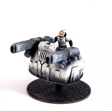 house etryn mobile weapons platform tabletop fantasy future game gaming model rpg soldier vehicle canon miniature cannon scifi wargame 28mm multiverse continuum strife hover stargrave 3d print model - Mito3D