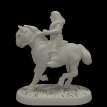 barbarian horseman 15mm scale tabletop fantasy game games gaming miniatures rpg strategy wargames wargaming warhammer warrior horse miniature boardgames wayfarer boardgame cavalry wargame 28mm dnd pathfinder tactics roloplaying 3d print model - Mito3D