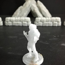 wailing loper 18mm scale tabletop demon fantasy game games gaming horror miniatures monster rpg strategy undead wargames wargaming zombie miniature boardgames wayfarer boardgame roleplaying zombies wargame 28mm dnd dungeons dragons pathfinder tactics 3d print model - Mito3D