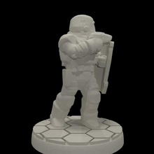 dominion peacekeeper 15mm scale tabletop fantasy game games gaming miniatures rpg trooper wargames wargaming miniature scifi boardgames wayfarer boardgame roleplaying wargame police 28mm science fiction tactics cop 3d print model - Mito3D