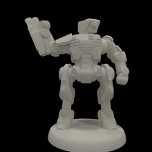 C 10 ciclope 18mm escala tampo mesa andróide fantasia jogos miniaturas robô rpg estratégia guerra miniatura mecha scifi tabuleiro mech viajante jogo interpretação papéis robôs 3d print model - Mito3D