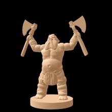 Trollspawn predone 18mm scala tavolo barbaro fantasia gioco Giochi giochi miniature orco rpg troll guerra wargaming warhammer miniatura viandante ruolo dnd dungeon 3d print model - Mito3D