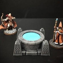delving decor scrying pool 28mm heroic scale tabletop fantasy game games gaming medieval miniatures rpg terrain wargames wargaming warhammer wizard magic miniature mage boardgames wayfarer boardgame roleplaying wargame openforge dungeon dnd warmachine dungeons dragons 3d print model - Mito3D