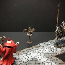 delving decor roadside signpost 28mm heroic scale tabletop dungeons fantasy game games gaming medieval miniatures road rpg terrain wargames wargaming warhammer miniature boardgames wayfarer boardgame roleplaying diorama wargame openforge dungeon dnd warmachine dragons pathfinder frostgrave 3d print model - Mito3D