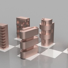 Bauhaus Architektur Bildung Israel 3d print model - Mito3D