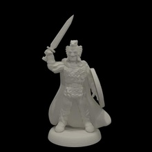 König 18mm Rahmen Tischplatte Fantasie Spiel Spiele Gaming mittelalterlich Miniaturen Rollenspiel Wikinger Kriegs Wargaming Kriegshammer Miniatur Brettspiele Wanderer Brettspiel nordisch Kriegsspiel Verlies 3d print model - Mito3D