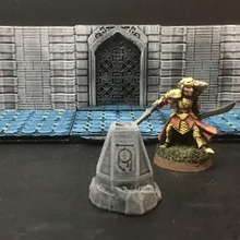 delving decor arcane plynth 28mm heroic scale tabletop fantasy game games gaming miniatures rpg stone terrain wargames wargaming warhammer rock monument miniature boardgames boardgame roleplaying wargame dungeon dnd dungeons dragons pathfinder frostgrave scatter mordheim opentactics 3d print model - Mito3D