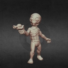 graylien abductor 28mm heroic scale 15mm tabletop alien fantasy game games miniatures rpg wargames wargaming warhammer miniature ufo scifi boardgames wayfarer boardgame roleplaying wargame aliens grey science fiction 40k gaming ufos opentactics multiverse 3d print model - Mito3D