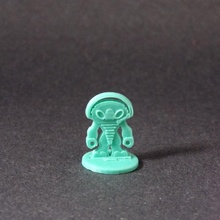 orthion researcher voidscape preview tabletop alien fantasy game gaming model rpg space miniature scifi 28mm astronaut continuum flatmini 3d print model - Mito3D