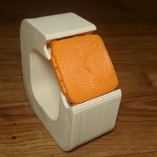 pebble smart watch stand gadgets & electronics competition-pebble-time 3d print model - Mito3D