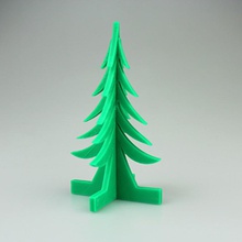 basit ağaç bahçe 3d print model - Mito3D