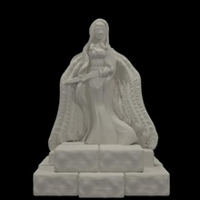 angelic statue 28mm heroic scale tabletop 40k architecture dungeons fantasy game games gaming gothic medieval rpg terrain wargames wargaming warhammer necromunda boardgames wayfarer boardgame roleplaying wargame dungeon warhammer40k dragons pathfinder frostgrave scatter 3d print model - Mito3D