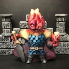 flaymon knight tabletop fantasy figure mini miniatures rpg statue toy toys miniature boardgames boardgame elemental minifig chibi dungeon action dnd dungeons dragons pathfinder 3d print model - Mito3D