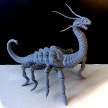 pit beast pax event promo model tabletop alien animal creature dragon fantasy figure game games gaming giant horror insect mini nerd reptile rpg moster miniature spider scifi wayfarer wargame dnd continuum arachnid igg 3d print model - Mito3D