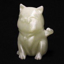 maneki neko lucky cat brinquedos games animais chinesenewyear luckycat manekineko 3d print model - Mito3D