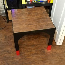 printable lack table & garden desk furniture ikea tabletop lacktable 3d print model - Mito3D