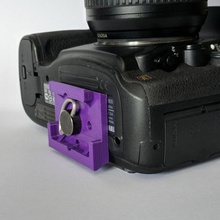 Manfrotto Bogen 200pl Stativ Montage Teller schonen Teile Kamera montieren 3d print model - Mito3D