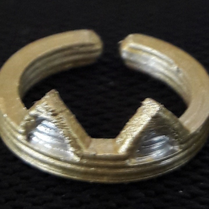 bague orneille bavarder bijoux BaguechatoreElefant 3D print model - Mito3D