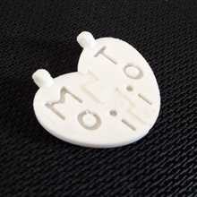 medaille coeur separation jewellery coeurmedaillonseparationamour 3d print model - Mito3D