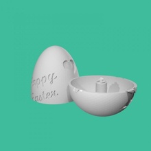 easter egg screw tinkercad 3d print model - Mito3D