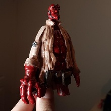 hellboy sculpture fan art wekster 3d print model - Mito3D