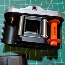 taxona 35mm film spool spare parts contest filmspool camerainternals cameraparts 3d print model - Mito3D