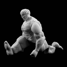 hulk print-in-place toys & games marvel movie comics articulated supportfree printinplace 3d print model - Mito3D