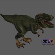 tyrannosaurus rex figurine 3d scan toys & games dino dinosaur sculpture scanner artec 3d print model - Mito3D
