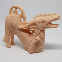 dragon sculpture 3d analyse jouets Jeux meshmixer 123d capture 3d print model - Mito3D