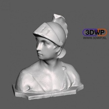 antique buste 3d analyse éducation sculpture statue meshmixer 123d capture 3d print model - Mito3D