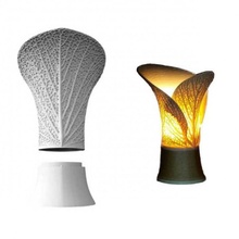 nervous bromeliad lamp plate & garden lighting 3d print model - Mito3D