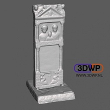 romano escultura 3d Varredura Educação antigo grego meshmixer scanner artec arte 3d print model - Mito3D