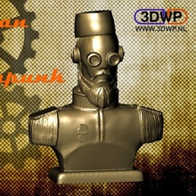 ottomano steampunk robot fallimento giocattoli Giochi scultura statua scolpire 3d print model - Mito3D