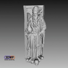 golden gate freiberg cathedral statue scan art sculpture replica meshmixer 3d artec scanner 3d print model - Mito3D