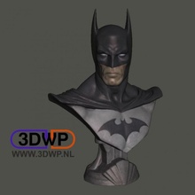 batman bust statue 3d scan fan art sculpture comic dc comics replica scanner 3d print model - Mito3D