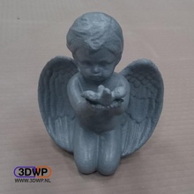 angel sculpture statue 3d scan education christmas art xmas meshmixer scanner david 3d print model - Mito3D