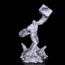 hombre arena escultura estatua 3d escanear ventilador Arte figurilla maravilla cómic historietas Escáner 3d print model - Mito3D