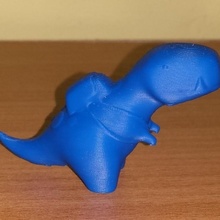 tiny t-rex partially hollow balance toys & games dinosaur figure toy meshmixer 3d print model - Mito3D