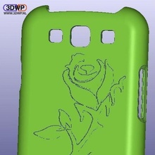 samsung galaxy s3 rose case gadgets & electronics phone iii 3d print model - Mito3D