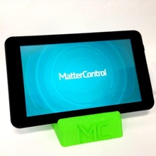 mattercontrol touch stand build 3d printer 3dprinter touchstand 3d print model - Mito3D