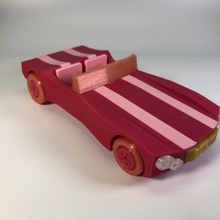 músculo carro brinquedos jogos automóvel modelo brinquedo 3d print model - Mito3D