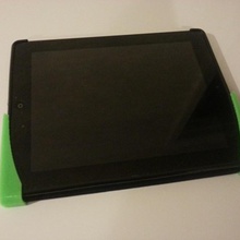ipad collant cabinet titulaire gadgets l'électronique 3d print model - Mito3D