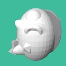 gentil Oeuf tinkereaster tinkercad 3d print model - Mito3D