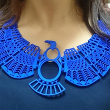 egyptian necklace jewellery competition-3d-print-week-new-york-us-based-entrants-only 3d print model - Mito3D