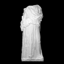 sculpture déesse hera analyse ancien figure grec statue marbre Berlin Altes 3d print model - Mito3D