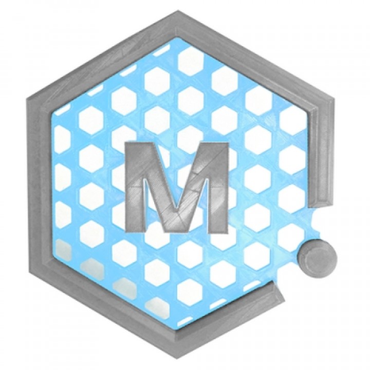 madde korsanları logo hayran Sanat motthacher 3D print model - Mito3D